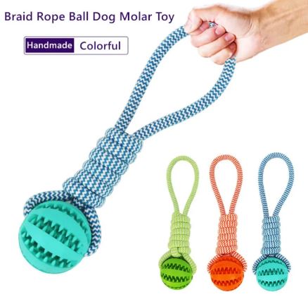 Paw™ Tug war chew toy with Rubber Rope