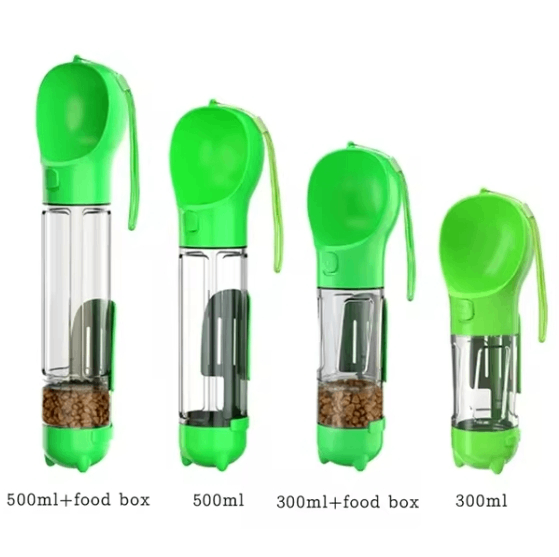 Paw™ 3-in-1 Portable Dog Water Bottle and Food Dispenser