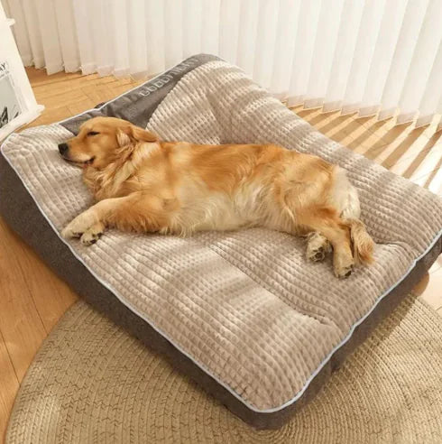 Full Body Support Calming Pet Bed for Large Dogs - Pawzzey