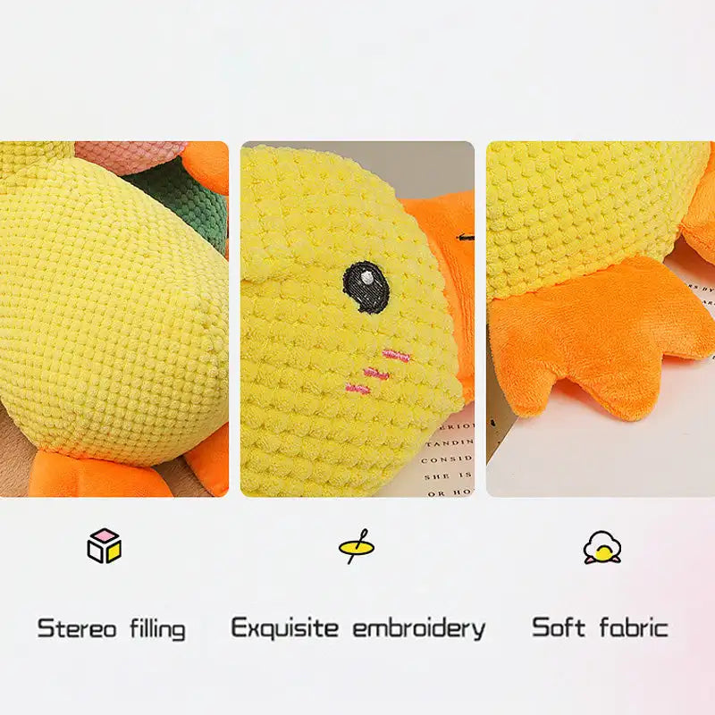 Durable Plush Chew Toy - Pawzzey