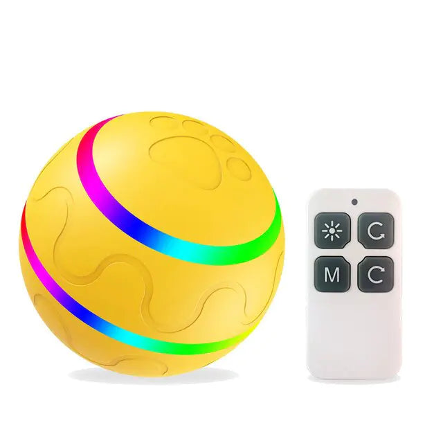 Smart LED Flashing Dog Toy Ball - Pawzzey