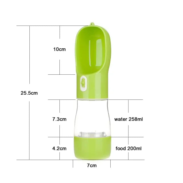 Pet Dog Water Bottle Feeder - Pawzzey