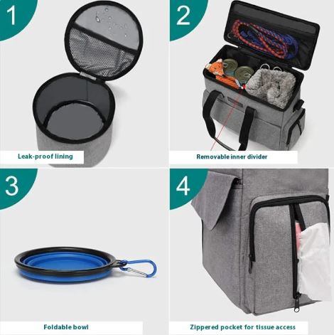 Paw™ Pet Travel Bag Set