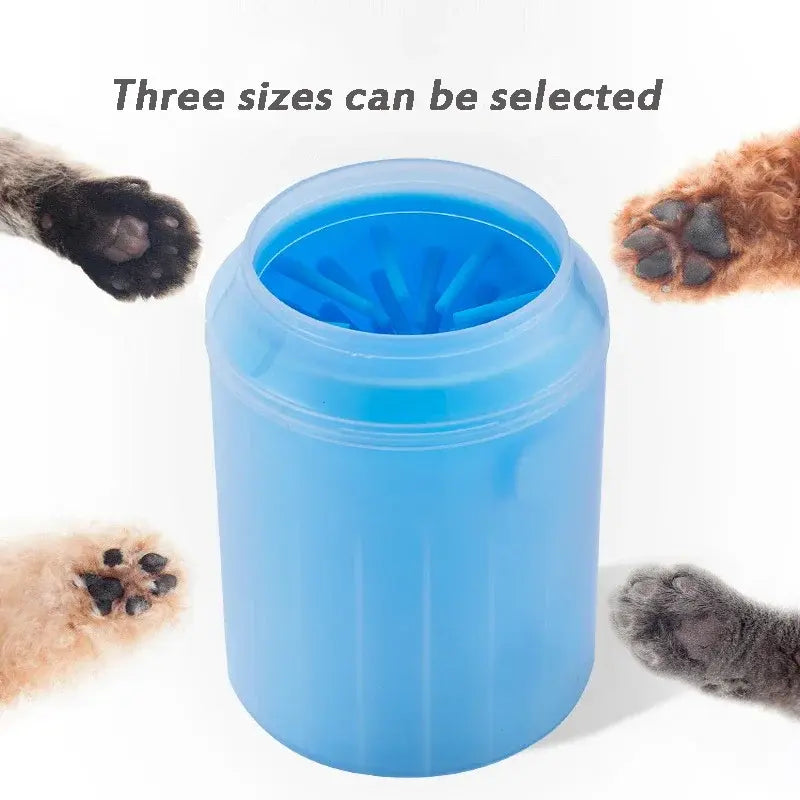 Portable Dog Paw Cleaner: Soft Silicone - Pawzzey