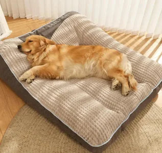 Full Body Support Calming Pet Bed for Large Dogs - Pawzzey