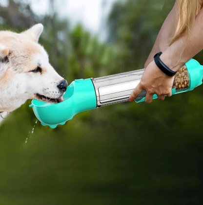 Paw™ 3-in-1 Portable Dog Water Bottle and Food Dispenser