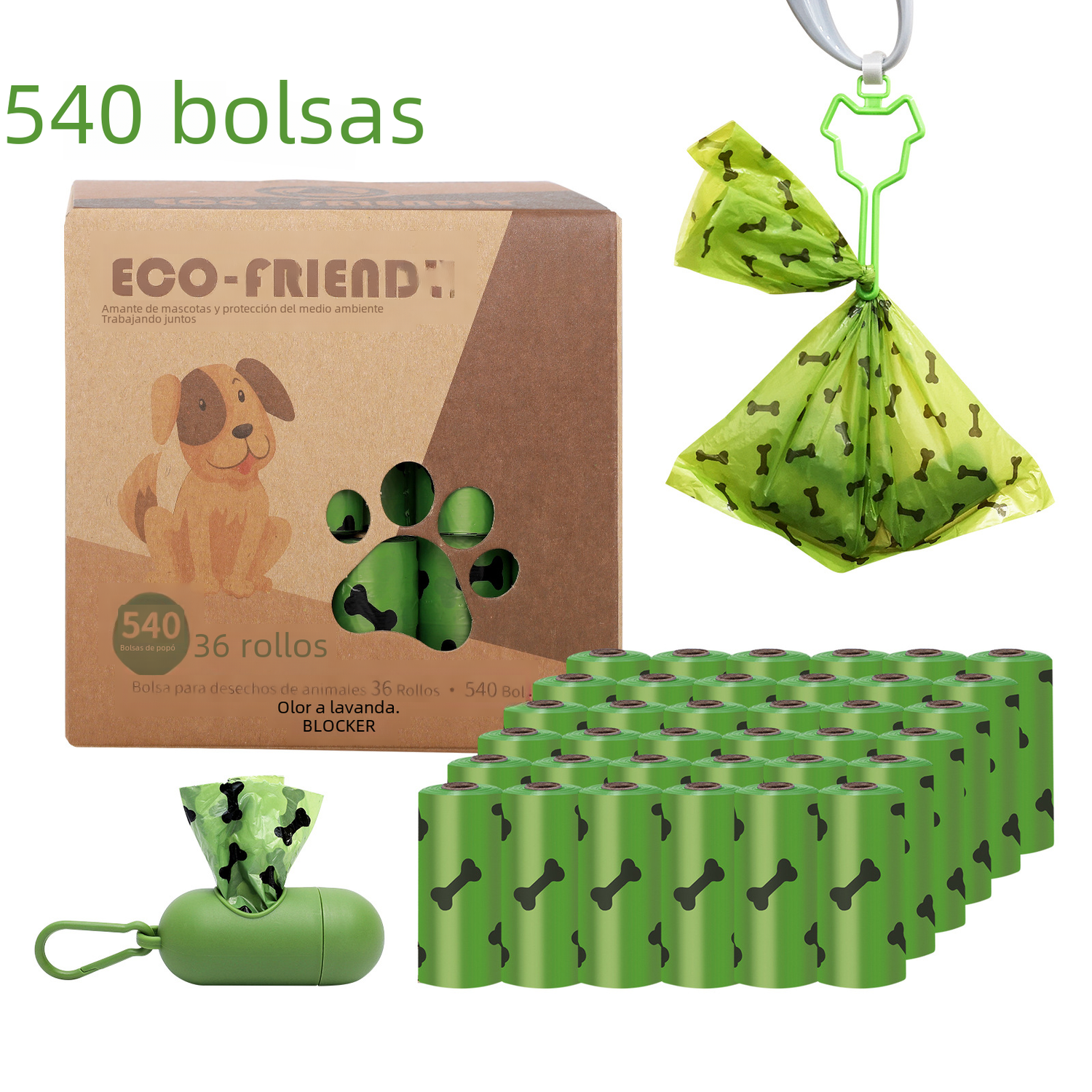 Paw™ Biodegradable Pet Waste Bags (eco-friendly)