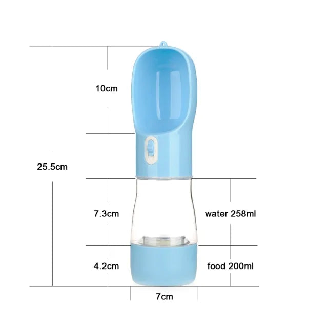 Pet Dog Water Bottle Feeder - Pawzzey