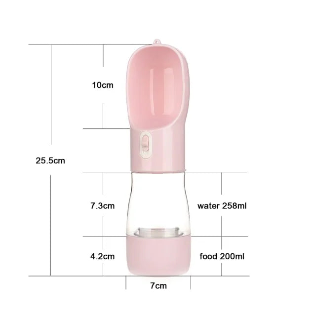Pet Dog Water Bottle Feeder - Pawzzey