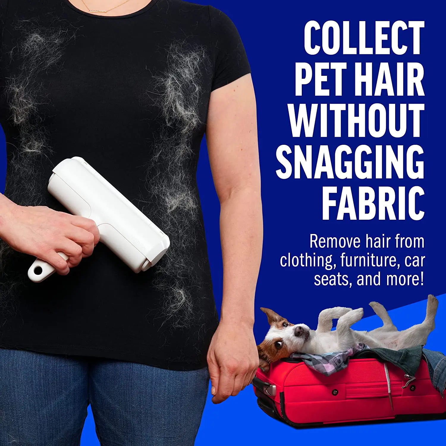 Pet Hair Remover Roller - Pawzzey