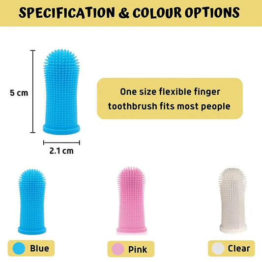 Super Soft Dog Toothbrush - Pawzzey