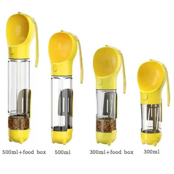 Paw™ 3-in-1 Portable Dog Water Bottle and Food Dispenser