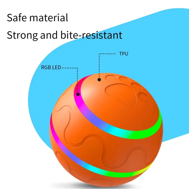 Smart LED Flashing Dog Toy Ball - Pawzzey