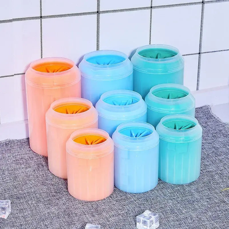Portable Dog Paw Cleaner: Soft Silicone - Pawzzey