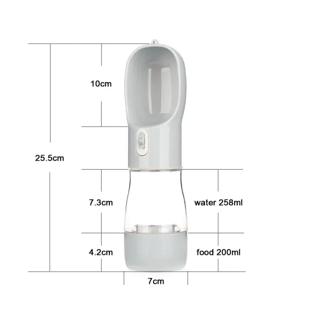 Pet Dog Water Bottle Feeder - Pawzzey